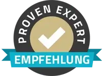 Proven Expert Empfehlung