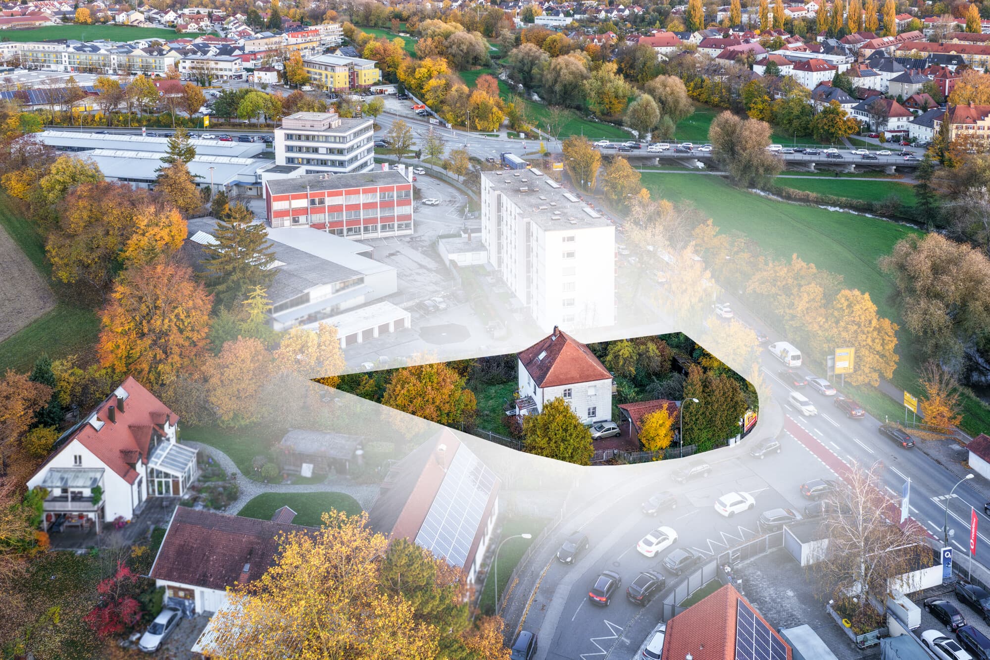 Baugrundstück mit Entwicklungspotenzial in zentraler Lage
Ottostraße 2, 84030 Landshut