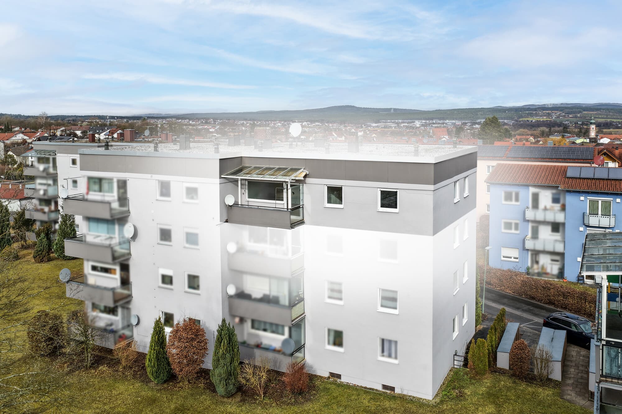 Modernisierte 4,5-Zimmer-Wohnung in ruhiger Lage von Roding!